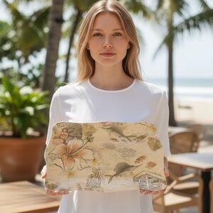 Tommy Bahama Hawaiian islands Melamine tray